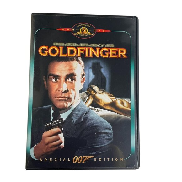 Goldfinger 007 James Bond Spy Action DVD Movie 1964 u Sean Connery Gert Fröbe - Picture 1 of 2